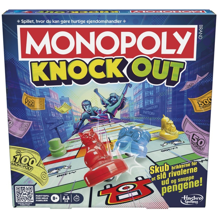 Hasbro Monopoly Knockout (DK) in de groep SPEELGOED, KINDER- & BABYPRODUCTEN / Speelgoed / Bordspellen / Familiespellen bij TP E-commerce Nordic AB (C83452)