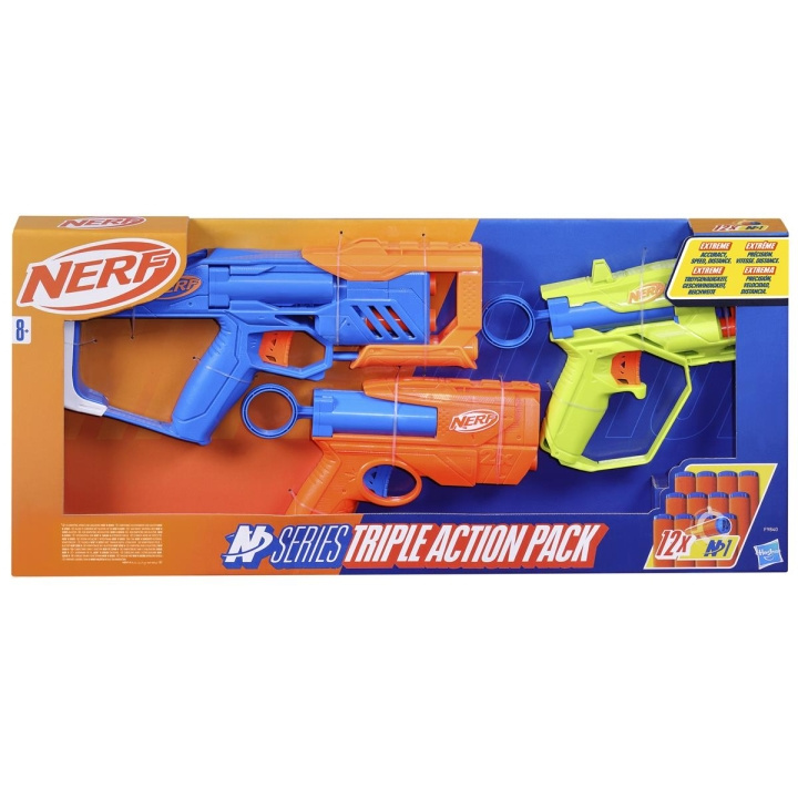 NERF N-serie drievoudig actiepakket in de groep SPEELGOED, KINDER- & BABYPRODUCTEN / Speelgoed / Actie spel bij TP E-commerce Nordic AB (C83467)