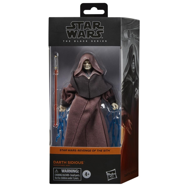 Star Wars De Zwarte Serie 6 Inch Figuur Dart Sidious in de groep SPEELGOED, KINDER- & BABYPRODUCTEN / Speelgoed / Figuren, Miniaturen & accessoires bij TP E-commerce Nordic AB (C83492)