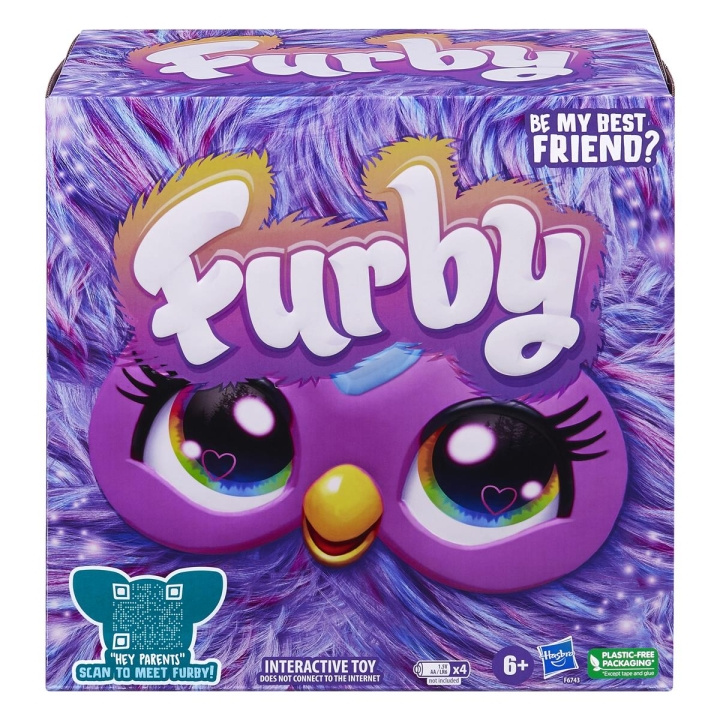 Hasbro Furby interactief pluchen speelgoed paars (EN) in de groep SPEELGOED, KINDER- & BABYPRODUCTEN / Speelgoed / Elektronica en media bij TP E-commerce Nordic AB (C83501)