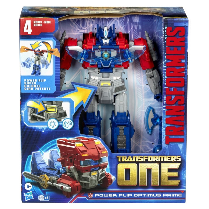 Transformers Eén Power Flip Optimus in de groep SPEELGOED, KINDER- & BABYPRODUCTEN / Speelgoed / Figuren & miniaturen bij TP E-commerce Nordic AB (C83506)