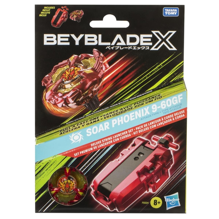 Hasbro Beyblade Burst BBX Deluxe Lanceerinrichting & Top Soar Phoenix 9-60GF in de groep SPEELGOED, KINDER- & BABYPRODUCTEN / Speelgoed / Actie spel bij TP E-commerce Nordic AB (C83509)