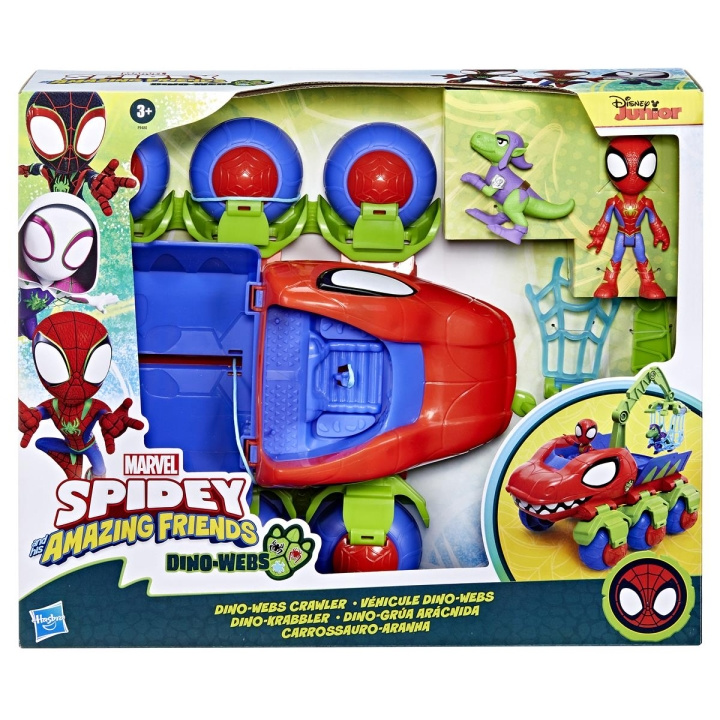 Spidey en zijn Verbazingwekkende Vrienden Dino Webs Teamvoertuig in de groep SPEELGOED, KINDER- & BABYPRODUCTEN / Speelgoed / Speelgoed bij TP E-commerce Nordic AB (C83510)