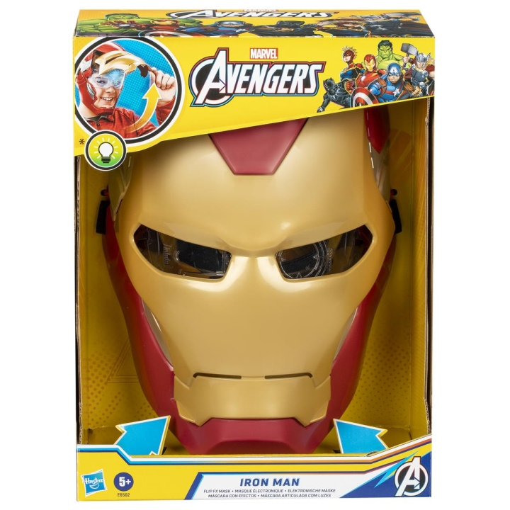 Avengers Iron Man Flip FX Masker in de groep SPEELGOED, KINDER- & BABYPRODUCTEN / Speelgoed / Gemaskered kostuums bij TP E-commerce Nordic AB (C83513)