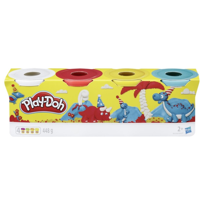 Play-Doh Mengsel 4-Pack Klassieke Kleuren in de groep SPEELGOED, KINDER- & BABYPRODUCTEN / Speelgoed / Ambachten bij TP E-commerce Nordic AB (C83519)