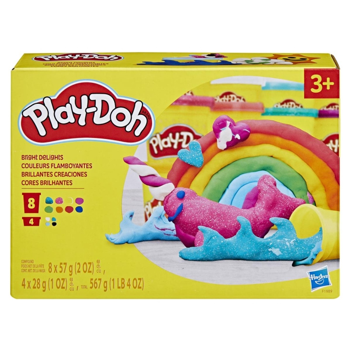 Play-Doh Mengsel Bright Delights Veelkleurig Pak in de groep SPEELGOED, KINDER- & BABYPRODUCTEN / Speelgoed / Ambachten bij TP E-commerce Nordic AB (C83529)