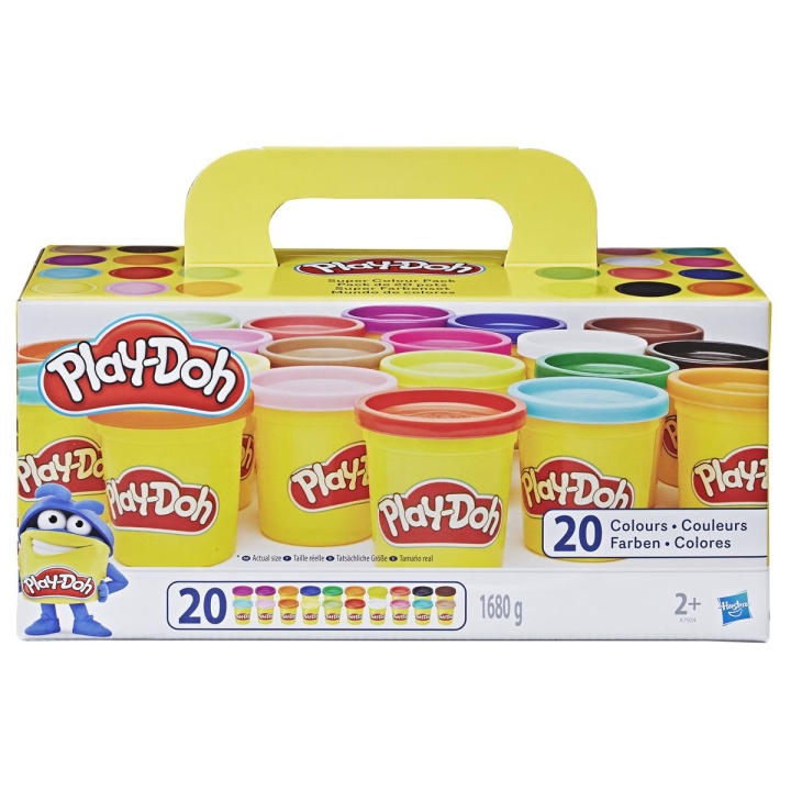 Play-Doh Mengsel Super Kleuren Pak in de groep SPEELGOED, KINDER- & BABYPRODUCTEN / Speelgoed / Ambachten bij TP E-commerce Nordic AB (C83536)