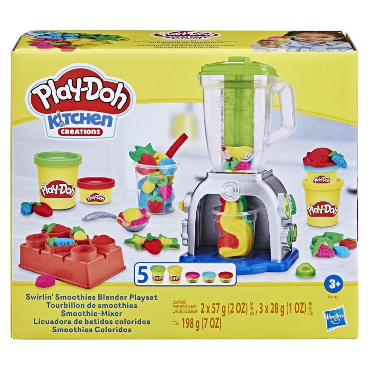 Play-Doh Keukencreaties Speelset Swirlin Smoothies Blender in de groep SPEELGOED, KINDER- & BABYPRODUCTEN / Speelgoed / Ambachten bij TP E-commerce Nordic AB (C83543)