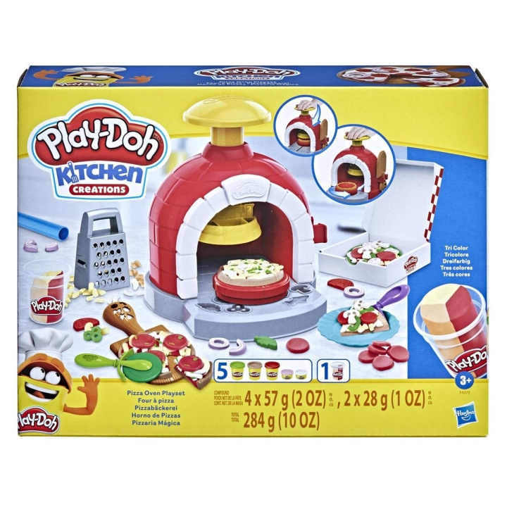 Play-Doh Keukencreaties Speelset Pizzaoven in de groep SPEELGOED, KINDER- & BABYPRODUCTEN / Speelgoed / Ambachten bij TP E-commerce Nordic AB (C83549)