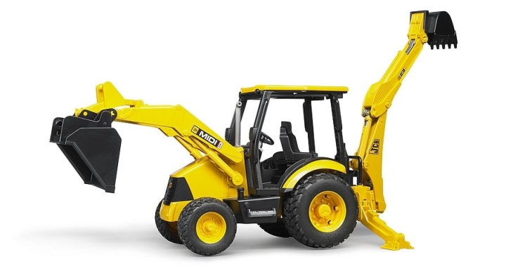 Bruder JCB MIDI CX graaflaadmachine (02427) in de groep SPEELGOED, KINDER- & BABYPRODUCTEN / Speelgoed / Speelgoedauto\'s bij TP E-commerce Nordic AB (C83589)