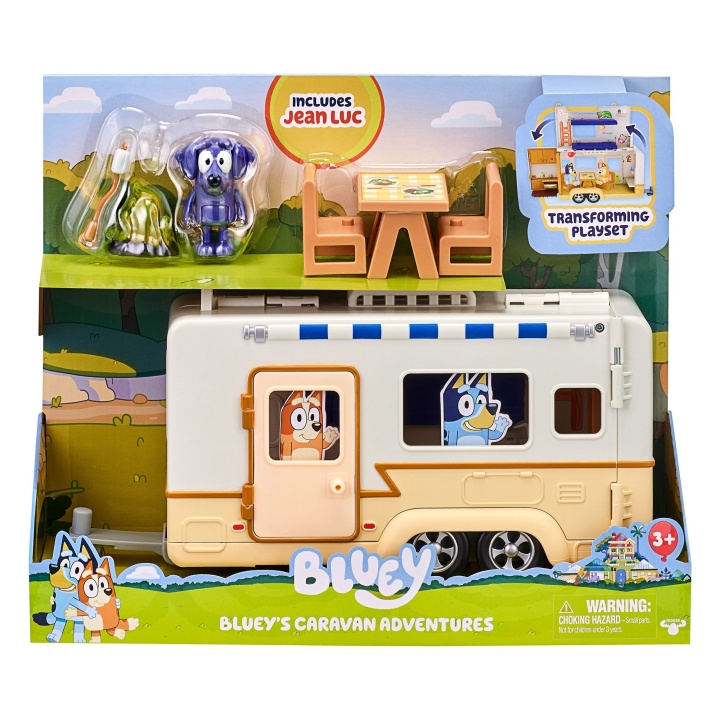 BLUEY Familie camper - (90152) in de groep SPEELGOED, KINDER- & BABYPRODUCTEN / Speelgoed / Speelgoedauto\'s bij TP E-commerce Nordic AB (C83630)