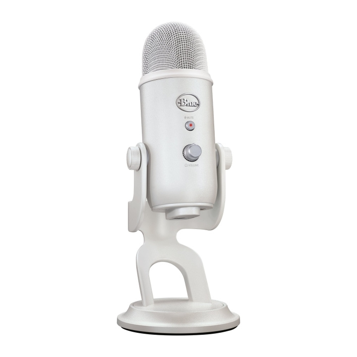 Blue Microphone Blauw - Mic Yeti Aurora Collectie USB Mic Wit Mist in de groep COMPUTERS & RANDAPPARATUUR / Computeraccessoires / Microfoons bij TP E-commerce Nordic AB (C83634)