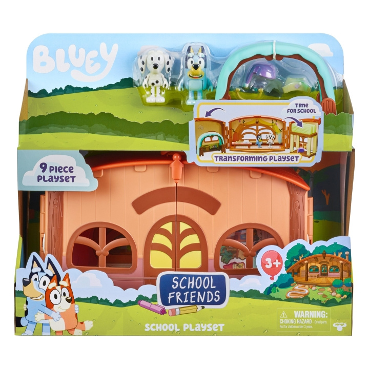 BLUEY Themaspeelset Schoolvrienden (90175) in de groep SPEELGOED, KINDER- & BABYPRODUCTEN / Speelgoed / Speelgoed bij TP E-commerce Nordic AB (C83643)