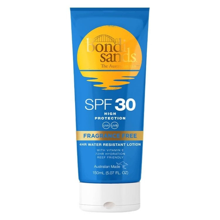 Bondi Sands SPF 30+ Geurvrije Zonnebrandlotion 150 ml in de groep BEAUTY & HEALTH / Huidsverzorging / Zonnebank / Zonnebescherming bij TP E-commerce Nordic AB (C83652)