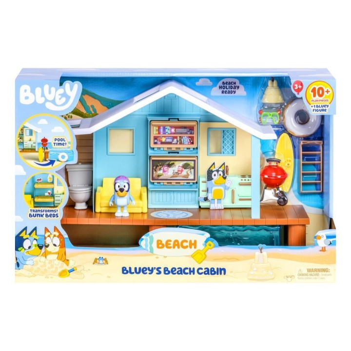 BLUEY Strandcabine ( 90184 ) in de groep SPEELGOED, KINDER- & BABYPRODUCTEN / Speelgoed / Speelgoed bij TP E-commerce Nordic AB (C83656)