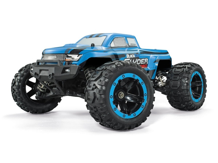 Blackzon Slyder MT Turbo 1/16 4WD 2S Brushless - Blauw (540201) in de groep SPEELGOED, KINDER- & BABYPRODUCTEN / Op afstand bestuurbaar / Afstand bestuurbare auto\'s bij TP E-commerce Nordic AB (C83723)