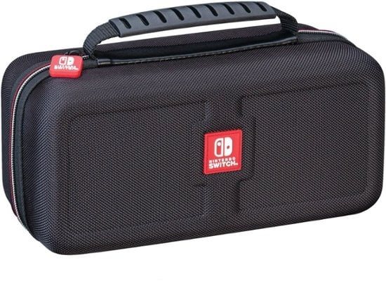 Bigben Interactive Official Traveler Deluxe System Case - Black Nintendo Switch in de groep HOME ELECTRONICS / Spelconsoles en accessoires / Nintendo Switch / Accessoires bij TP E-commerce Nordic AB (C83725)