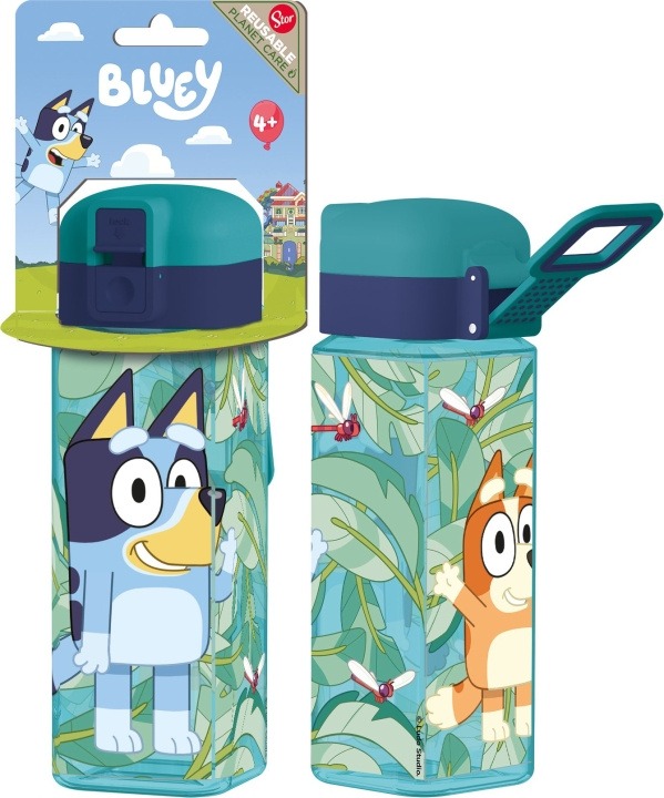 BLUEY Stor - BLUEY - Water Bottle (49602) in de groep SPEELGOED, KINDER- & BABYPRODUCTEN / Eten & Drinken / Babyflessen & Accessoires bij TP E-commerce Nordic AB (C83737)