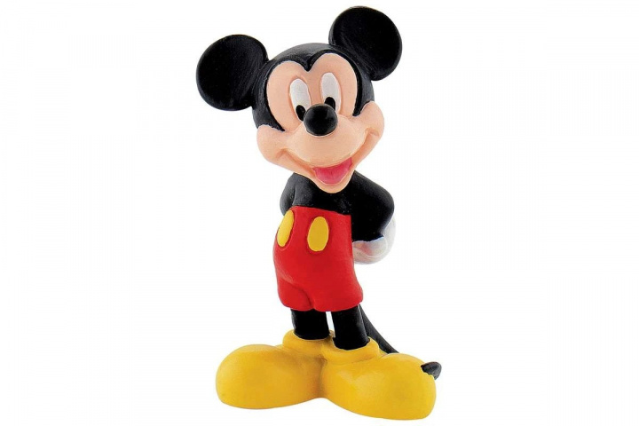 BULLYLAND Disney Mickey Mouse (6 cm) (15348) in de groep SPEELGOED, KINDER- & BABYPRODUCTEN / Speelgoed / Figuren, Miniaturen & accessoires bij TP E-commerce Nordic AB (C83748)