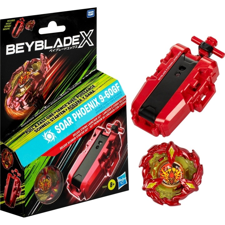 Beyblade - BBX Deluxe String Launcher Set (F9324EU4) in de groep SPEELGOED, KINDER- & BABYPRODUCTEN / Speelgoed / Speelset bij TP E-commerce Nordic AB (C83767)