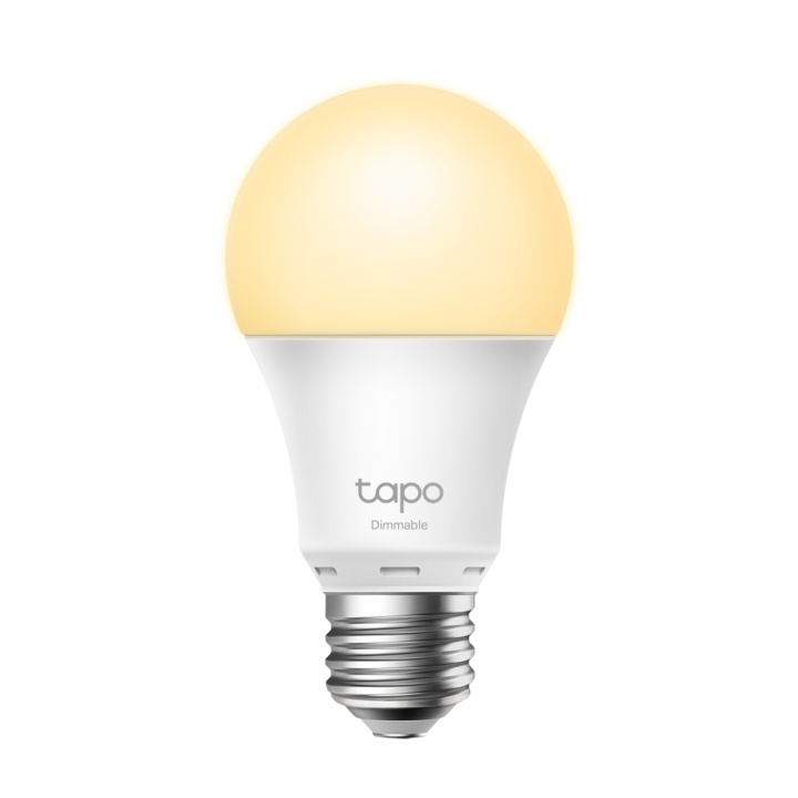 TP-Link Tapo Slimme Wi-Fi-lamp, Dimbaar, Wit, E27 (2700K) /Tapo L510E v1 in de groep HOME ELECTRONICS / Verlichting / LED-lampen bij TP E-commerce Nordic AB (C83802)