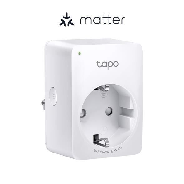 TP-Link Tapo Mini Slimme Wi-Fi-stopcontact, Materie /Tapo P100M in de groep HUISHOUDEN & TUIN / Smart home / Slimme huissystemen bij TP E-commerce Nordic AB (C83810)