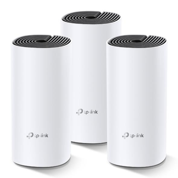 TP-Link Deco M4 (3-pack) AC1200 Wi-Fi-systeem voor het hele huis Mesh v2 in de groep COMPUTERS & RANDAPPARATUUR / Netwerk / WiFi Extenders bij TP E-commerce Nordic AB (C83821)