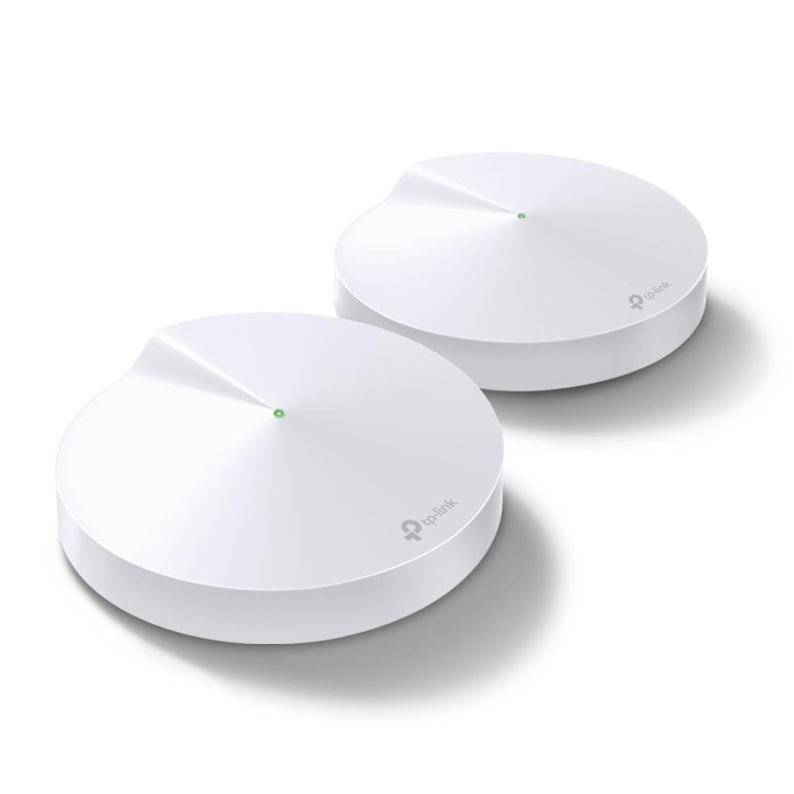 TP-Link Deco M5 (2-pack) AC1300 Wi-Fi-netwerksysteem voor het hele huis in de groep COMPUTERS & RANDAPPARATUUR / Netwerk / WiFi Extenders bij TP E-commerce Nordic AB (C83825)