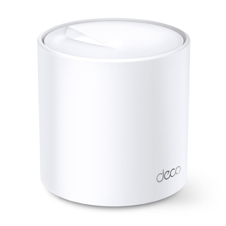 TP-Link Deco X20 (1-pak) Wi-Fi 6 AX1800 Wi-Fi-systeem met netwerk in het hele huis in de groep COMPUTERS & RANDAPPARATUUR / Netwerk / WiFi Extenders bij TP E-commerce Nordic AB (C83839)