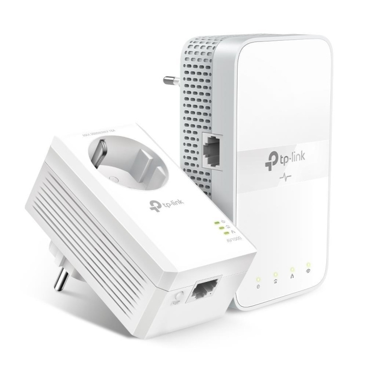 TP-Link AV1000 Gigabit Passthrough Powerline ac Wi-Fi Kit / TL-WPA7617 KIT in de groep COMPUTERS & RANDAPPARATUUR / Netwerk / WiFi Extenders bij TP E-commerce Nordic AB (C83847)