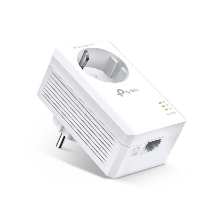 TP-Link AV1000 Gigabit Passthrough Powerline Adapter / TL-PA7017P in de groep COMPUTERS & RANDAPPARATUUR / Netwerk / WiFi Extenders bij TP E-commerce Nordic AB (C83848)