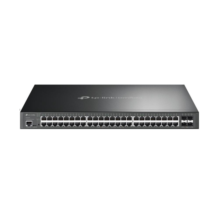 TP-Link JetStream 52-poorts Gigabit en 4-poorts 10GE SFP+ L2+ Managed Switch met 48-poorts PoE+ in de groep COMPUTERS & RANDAPPARATUUR / Netwerk / Schakelaars bij TP E-commerce Nordic AB (C83862)