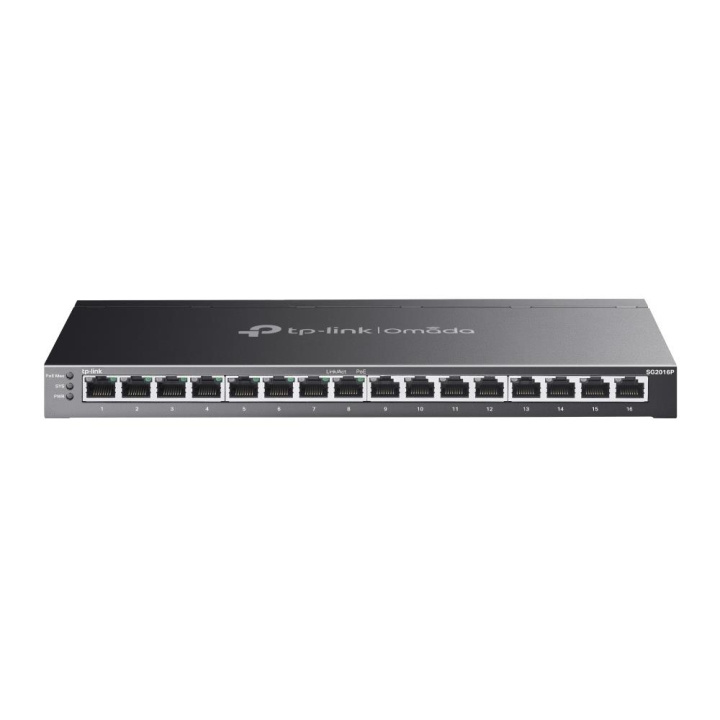 TP-Link JetStream 16-poorts Gigabit Smart Switch met 8-poorts PoE+ in de groep COMPUTERS & RANDAPPARATUUR / Computerkabels / Schakelaars bij TP E-commerce Nordic AB (C83891)