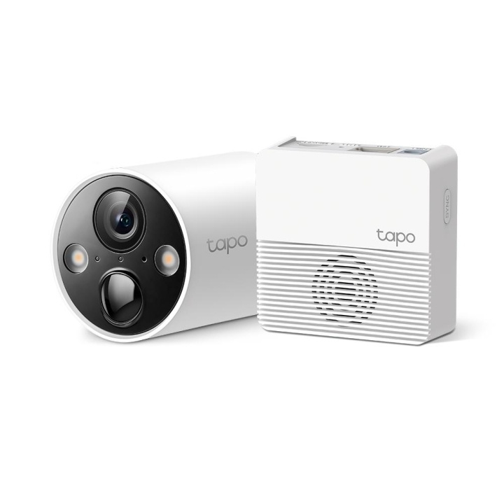 TP-Link Tapo Slim Draadvrij Beveiligingscamerasysteem, 1-Camera /Tapo C420S1 in de groep HUISHOUDEN & TUIN / Alarm & Beveiliging / Beveiligingscamera\'s / Digitaal (netwerk) / Buitencamera\'s bij TP E-commerce Nordic AB (C83908)