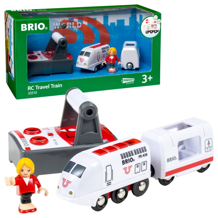 BRIO Afstandsbediening reistrein (33510) in de groep SPEELGOED, KINDER- & BABYPRODUCTEN / Speelgoed / Bouwspeelgoed / Brio treinrails bij TP E-commerce Nordic AB (C83962)