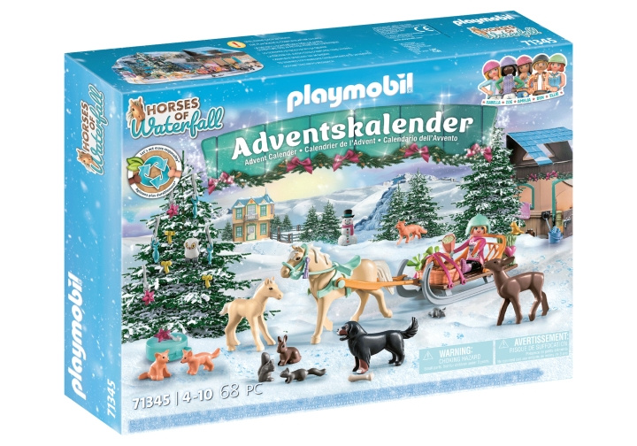 Playmobil Adventskalender - kerstsleetocht (71345) in de groep SPEELGOED, KINDER- & BABYPRODUCTEN / Speelgoed / Adventkalender bij TP E-commerce Nordic AB (C84075)