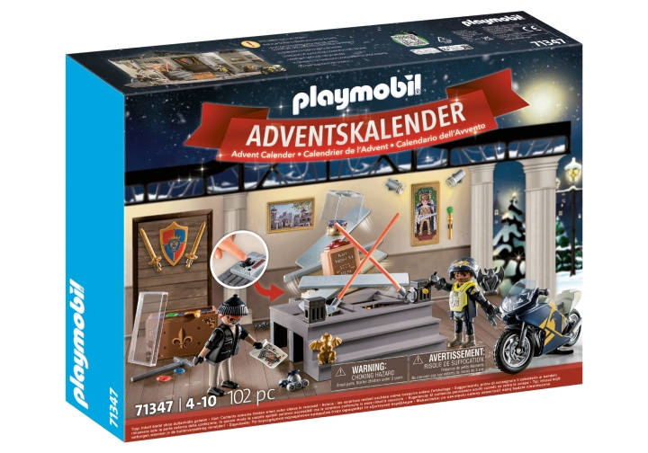 Playmobil Adventskalender Politie - Museumdiefstal (71347) in de groep SPEELGOED, KINDER- & BABYPRODUCTEN / Speelgoed / Adventkalender bij TP E-commerce Nordic AB (C84076)