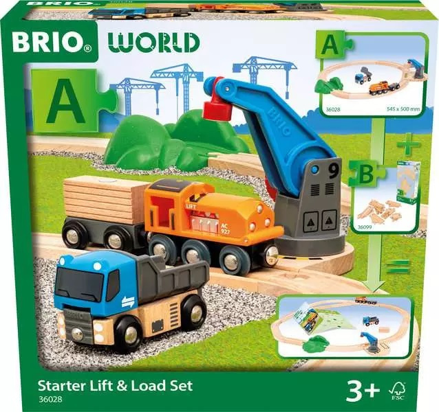 BRIO Til & Lees Startset (36028) in de groep SPEELGOED, KINDER- & BABYPRODUCTEN / Speelgoed / Bouwspeelgoed / Brio treinrails bij TP E-commerce Nordic AB (C84122)