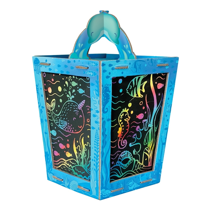 BOX CANDIY Kras kunst lantaarn - Totally Twilight Sea - (BC-1924) in de groep SPEELGOED, KINDER- & BABYPRODUCTEN / Speelgoed / Ambachten bij TP E-commerce Nordic AB (C84131)