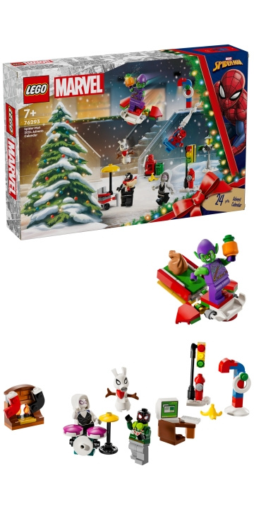 LEGO Marvel - Spider-Man 2024 Adventskalender (76293) in de groep SPEELGOED, KINDER- & BABYPRODUCTEN / Speelgoed / Adventkalender bij TP E-commerce Nordic AB (C84143)