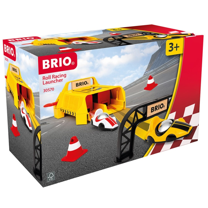 BRIO Roll Racing Lanceerinrichting - 30570 in de groep SPEELGOED, KINDER- & BABYPRODUCTEN / Speelgoed / Autobanen bij TP E-commerce Nordic AB (C84147)