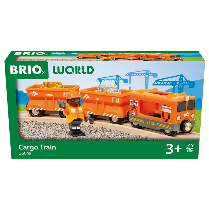 BRIO Vrachttrein - 36049 in de groep SPEELGOED, KINDER- & BABYPRODUCTEN / Speelgoed / Bouwspeelgoed / Brio treinrails bij TP E-commerce Nordic AB (C84149)