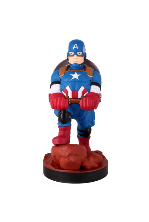 Cable Guys Captain America (Gamerverse) in de groep COMPUTERS & RANDAPPARATUUR / GAMING / Gaming accessoires bij TP E-commerce Nordic AB (C84170)