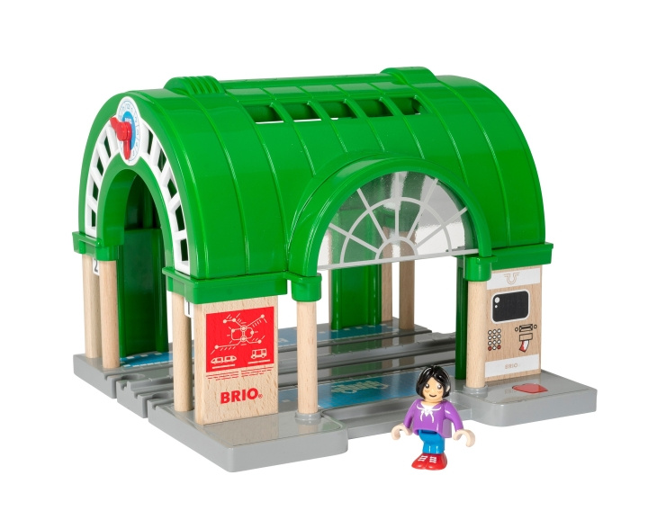 BRIO Centraal Station (33649) in de groep SPEELGOED, KINDER- & BABYPRODUCTEN / Speelgoed / Bouwspeelgoed / Brio treinrails bij TP E-commerce Nordic AB (C84171)