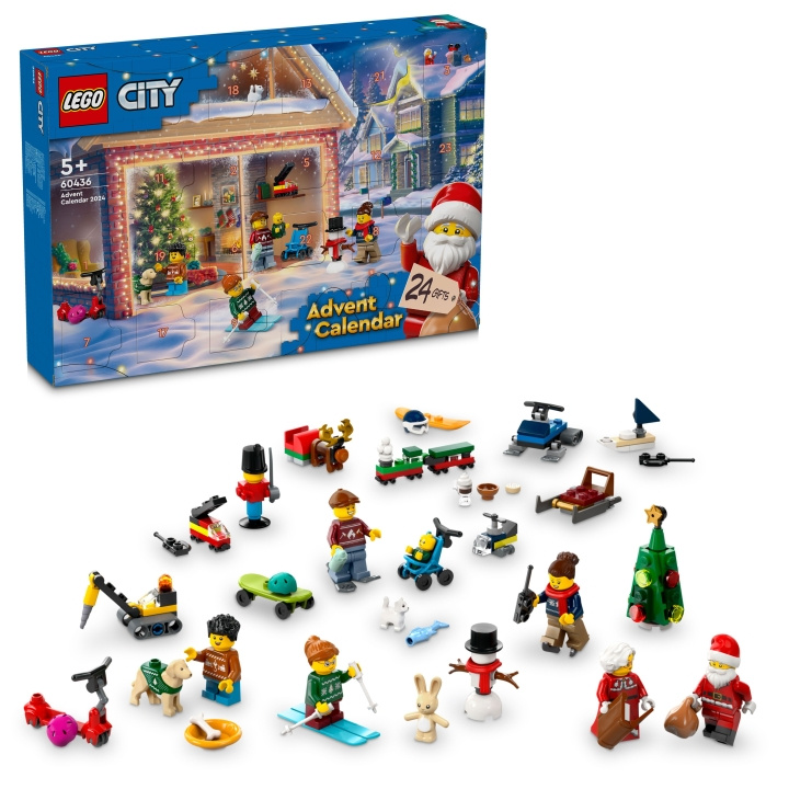 LEGO Stad - Adventkalender 2024 (60436) in de groep SPEELGOED, KINDER- & BABYPRODUCTEN / Speelgoed / Adventkalender bij TP E-commerce Nordic AB (C84179)