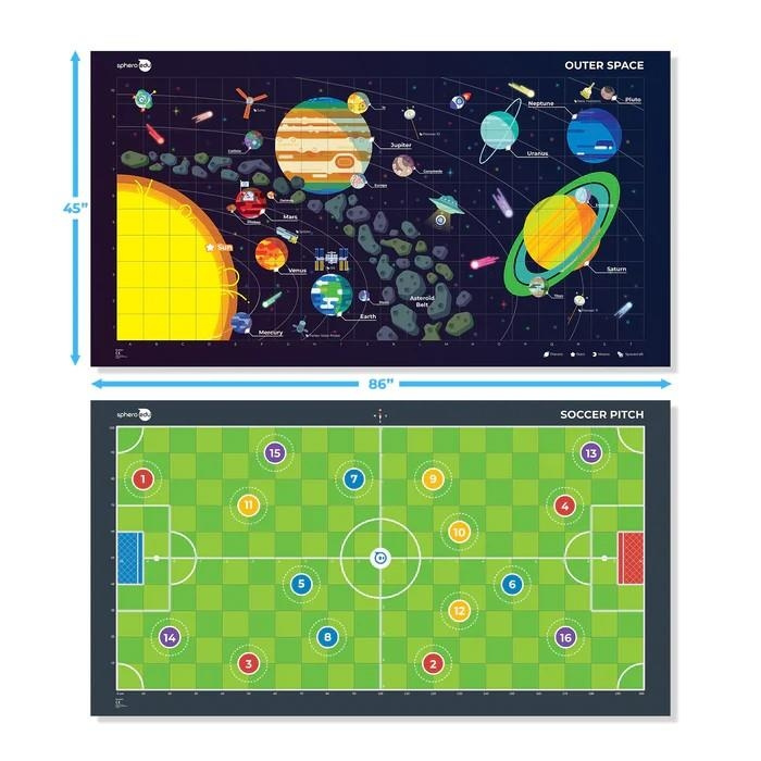 Sphero Code Mat Ruimte/voetbal Activiteitenkaarten in de groep SPEELGOED, KINDER- & BABYPRODUCTEN / Speelgoed / Experimenteren en doe-het-zelf bij TP E-commerce Nordic AB (C84211)