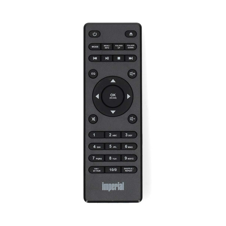 imperial Remote Control DABMAN i550CD in de groep HOME ELECTRONICS / Audio & Beeld / TV & Accessoires / Afstandsbedieningen bij TP E-commerce Nordic AB (C84256)