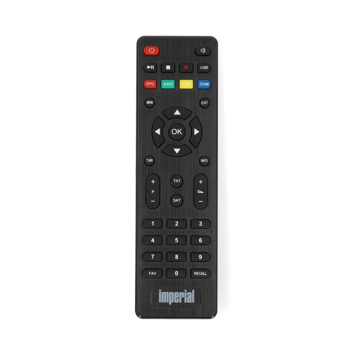 imperial Remote Control HD 5 kompakt in de groep HOME ELECTRONICS / Audio & Beeld / TV & Accessoires / Afstandsbedieningen bij TP E-commerce Nordic AB (C84258)