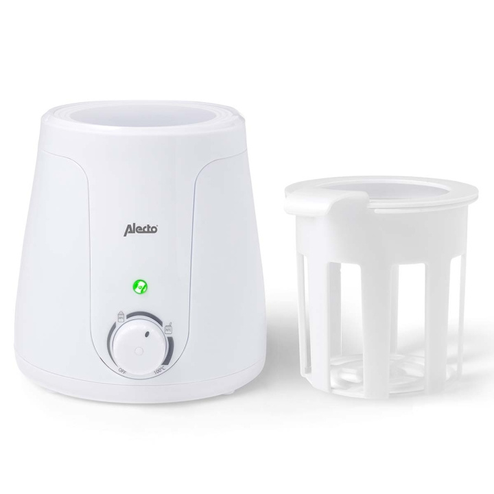 Alecto Flessenwarmer wit in de groep SPEELGOED, KINDER- & BABYPRODUCTEN / Eten & Drinken / Babyflessen & Accessoires bij TP E-commerce Nordic AB (C84259)