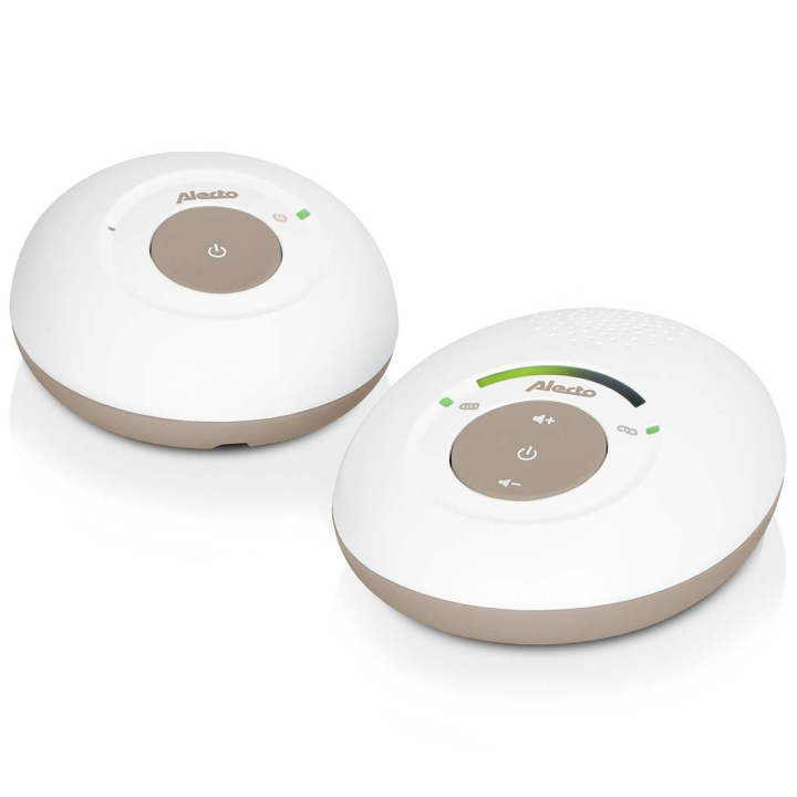 Alecto Babyfoon Eco DECT, wit/taupe in de groep SPEELGOED, KINDER- & BABYPRODUCTEN / Kinderveiligheid / Babyphones bij TP E-commerce Nordic AB (C84260)